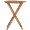 Klappbarer Gartentisch Omalia 60cm (Teak)