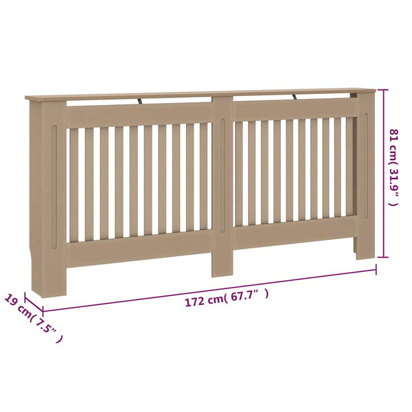 Lämpöpatterin suoja Eliss 172x19x81cm (mdf)