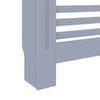 Antrasiitti lämpöpatterin suoja Oroian 152x19x81,5cm (mdf)