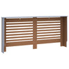 Anthrazit Heizkörperverkleidung Oroian 172x19x81,5cm (MDF)