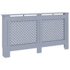 Antrasiitti lämpöpatterin suoja Constantuin 152x19x81,5cm (mdf)