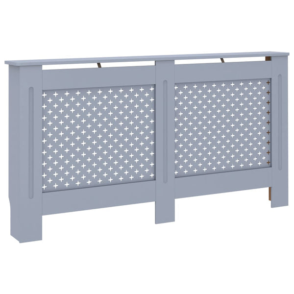Antrasiitti lämpöpatterin suoja Constantuin 152x19x81,5cm (mdf)