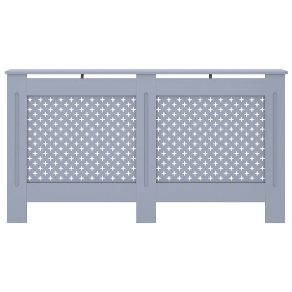 Antrasiitti lämpöpatterin suoja Constantuin 152x19x81,5cm (mdf)