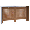 Antrasiitti lämpöpatterin suoja Constantuin 152x19x81,5cm (mdf)