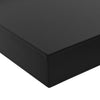 Schweberegale Tebensky 40x20x3,8 cm, schwarz (2 Stk.)