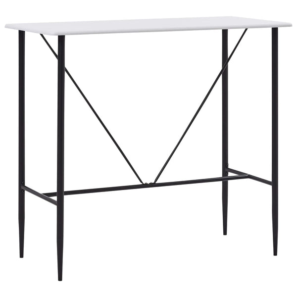 5-teiliges Barset aus schwarzem Kunststoff