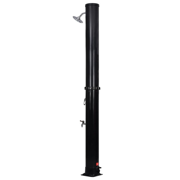 Solarbetriebene Außendusche Iralie 40 l (Duschkopf und Wasserhahn)