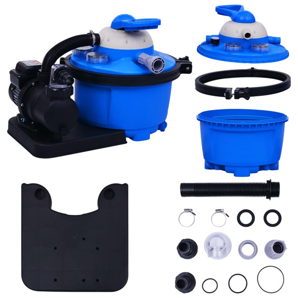 Sandfilterpumpe Iamandir 450 W 25 l (mit Zeitschaltuhr)