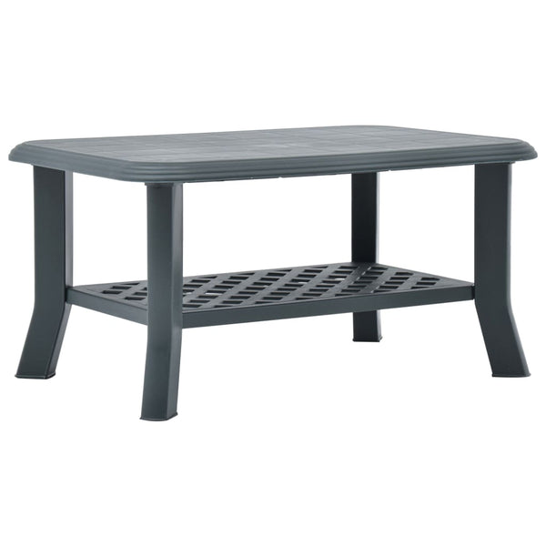 Grüner Couchtisch Boar 90x60x46cm (Kunststoff)