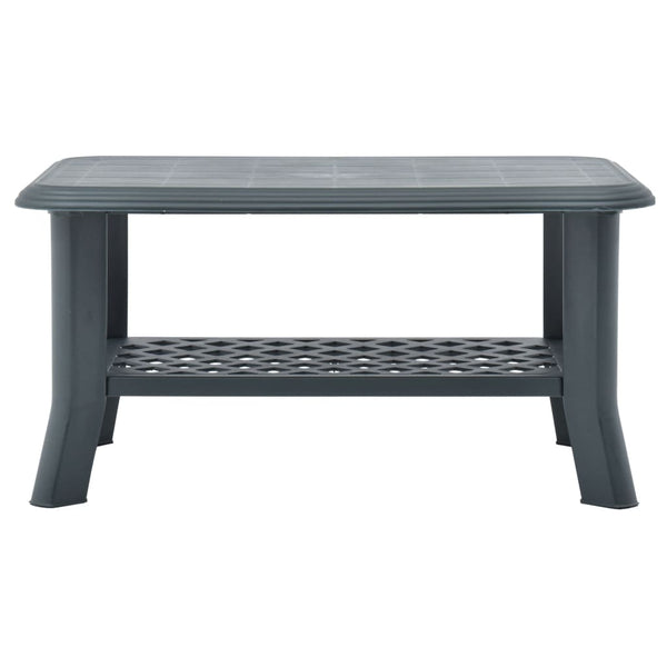 Grüner Couchtisch Boar 90x60x46cm (Kunststoff)