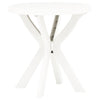 Weißer Bistrotisch Filippo Ø70cm (Kunststoff)