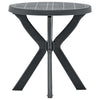 Antrasiitti bistropöytä Filippo Ø70cm (muovi)