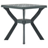 Grüner Bistrotisch Iovana 70x70x72cm (Kunststoff)