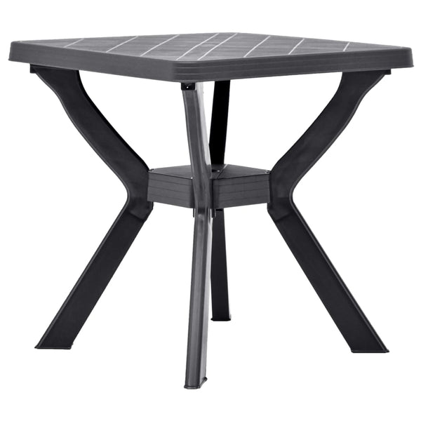 Bistrotisch Anthrazit Iovana 70x70x72cm (Kunststoff)