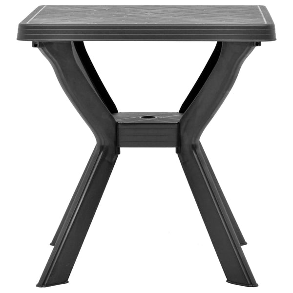 Bistrotisch Anthrazit Iovana 70x70x72cm (Kunststoff)