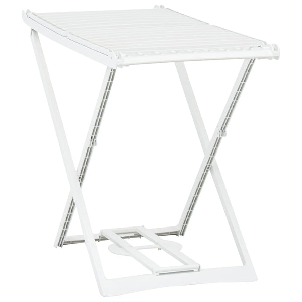 Weißer klappbarer Wäscheständer Eregep (Kunststoff)