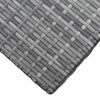 Grauer klappbarer Hocker Nedelico (Polyrattan)