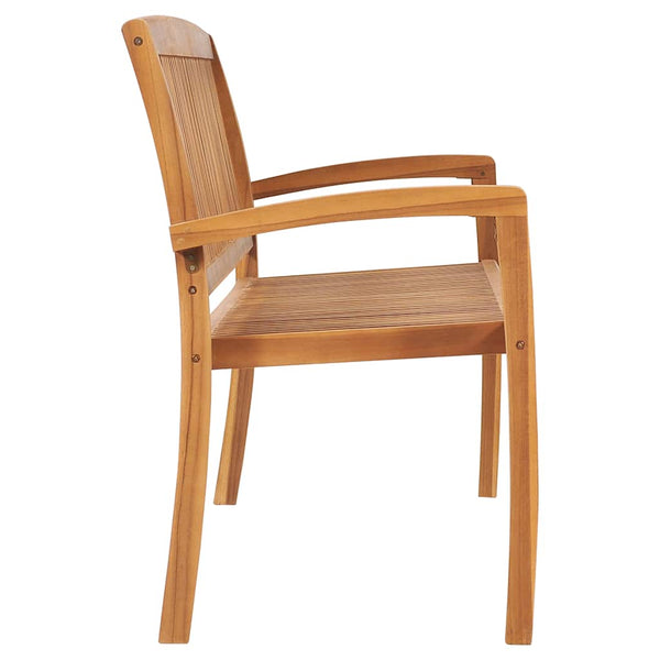 Dretcaru Gartenbank aus Holz 159cm (3-Sitzer, Teak)