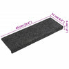 Harmaa porrasmatot Tuberon 65x21x4cm (15 kpl neulahuopa)