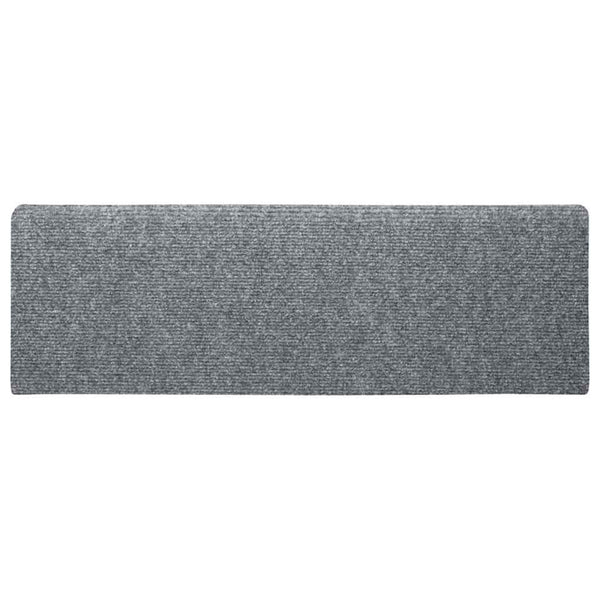 Vaaleanharmaa porrasmatot Tuberon 65x21x4cm (15 kpl neulahuopa)