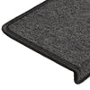 Anthrazit Stufenteppich Dorul 65x21x4cm (15 Stk.)
