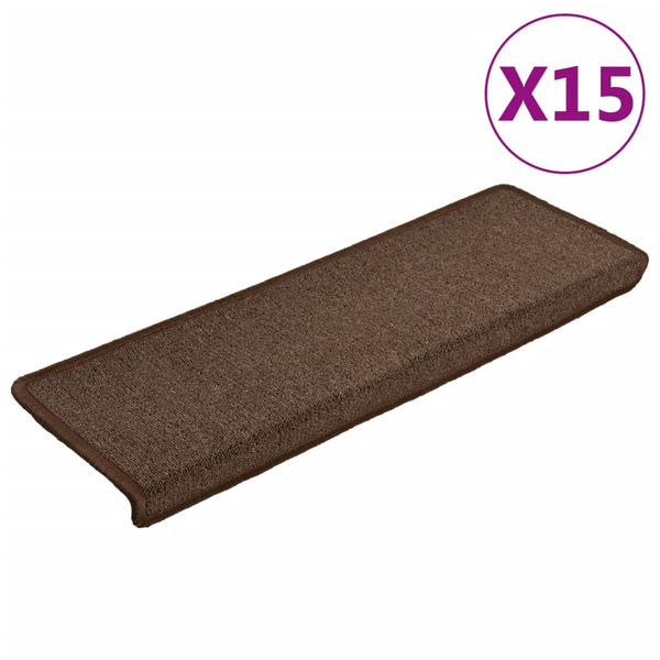 Braune Dorul-Treppenmatten 65x21x4cm (15 Stk.)