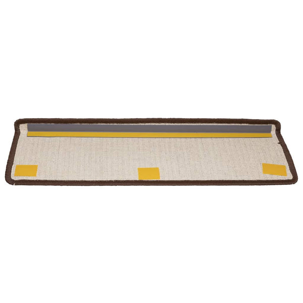 Braune Dorul-Treppenmatten 65x21x4cm (15 Stk.)