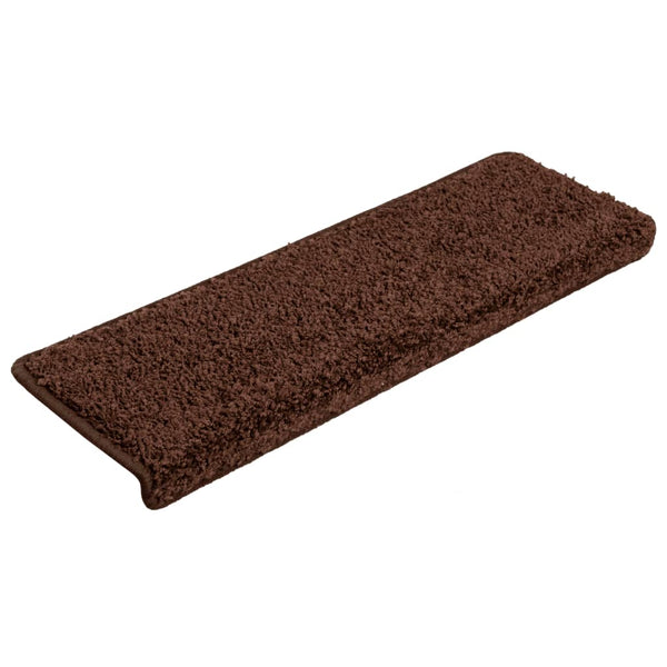 Vitold braune Treppenmatten 65x21x4cm (15 Stück)
