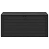 Anthrazit Garten-Aufbewahrungsbox Elvera 116x44x55cm