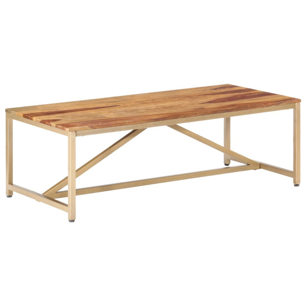 Couchtisch Evamfia 120x60x40cm (Sesamholz)