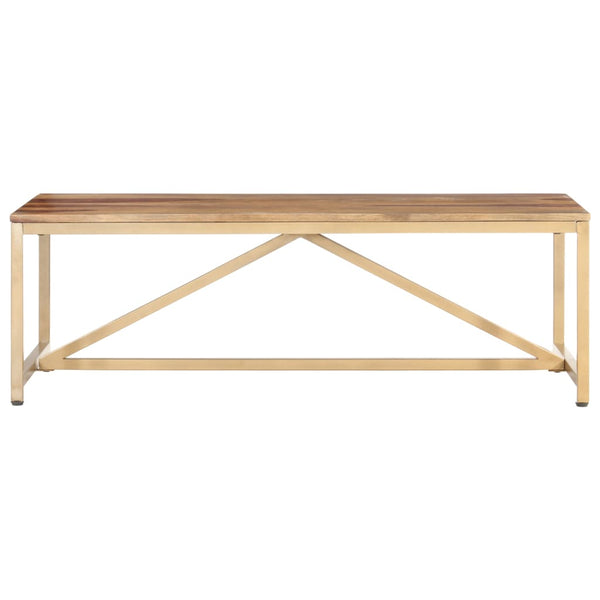 Couchtisch Evamfia 120x60x40cm (Sesamholz)