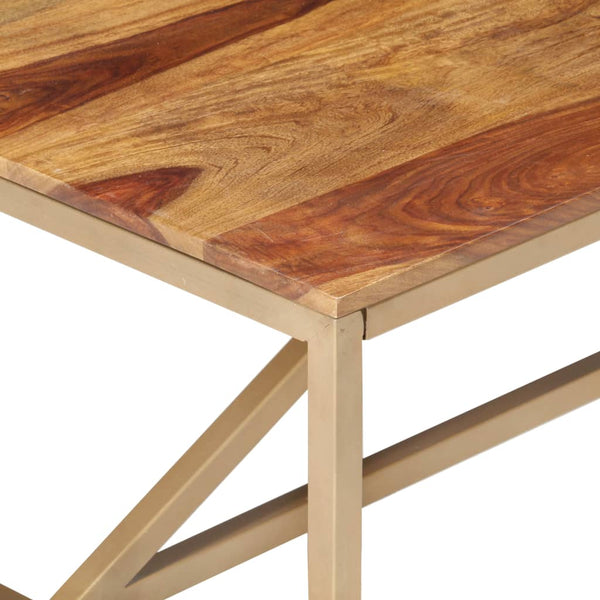 Couchtisch Evamfia 120x60x40cm (Sesamholz)