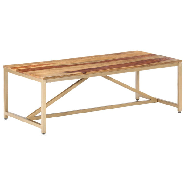 Couchtisch Evamfia 120x60x40cm (Sesamholz)