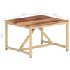 Beistelltisch Bee 60x60x40cm (Massivholz)