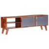 Harmaa tv-taso Niche 140x30x45cm (seesampuu)