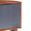 Harmaa tv-taso Niche 140x30x45cm (seesampuu)