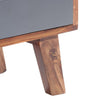 Harmaa tv-taso Niche 140x30x45cm (seesampuu)