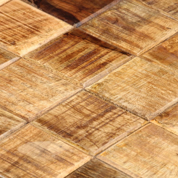 Sofatische Dobreanu (2 Stk. Schubladenstil, raues Mangoholz)