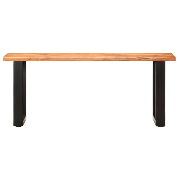 Sitzbank Ronela 110cm (Akazienholz und Stahl)
