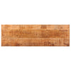 Sitzbank Ronela 110cm (grobes Mangoholz und Stahl)