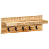 Wandgarderobe Cozoreanu 60x15x20cm (massives Mangoholz)