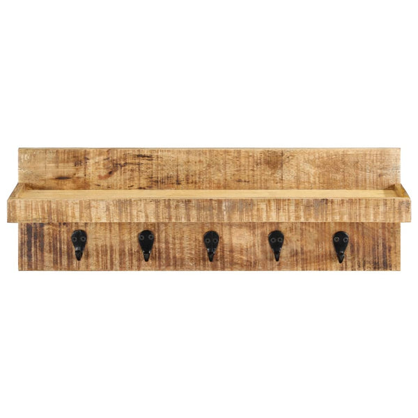 Wandgarderobe Cozoreanu 60x15x20cm (massives Mangoholz)