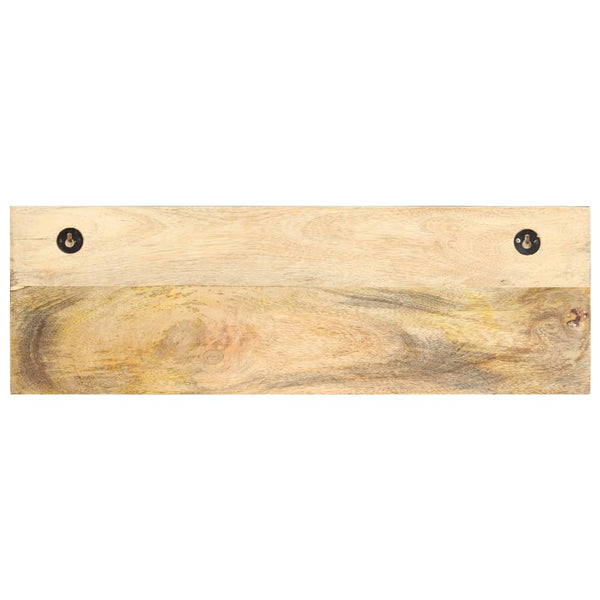 Wandgarderobe Cozoreanu 60x15x20cm (massives Mangoholz)