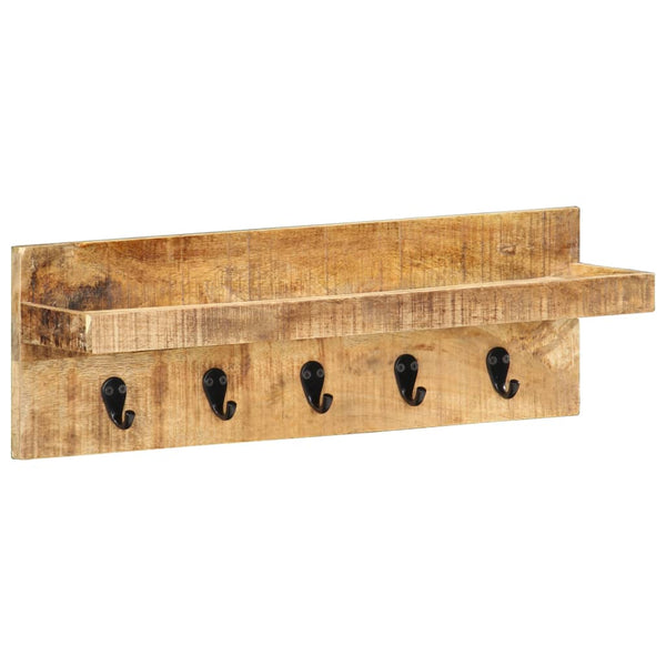 Wandgarderobe Cozoreanu 60x15x20cm (massives Mangoholz)