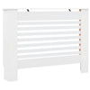 Heizkörperverkleidung weiß Oroian 112x19x81,5cm (2 Stück MDF)