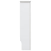 Heizkörperverkleidung weiß Oroian 112x19x81,5cm (2 Stück MDF)