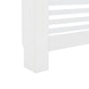 Heizkörperverkleidung weiß Oroian 112x19x81,5cm (2 Stück MDF)