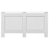 Valkoinen lämpöpatterin suojat Constantuin 152x19x81,5cm (2 kpl mdf)