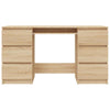 Schreibtisch Sonoma Eiche Angelus 140x50x77cm (Holz)