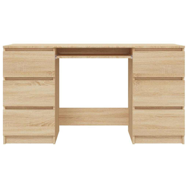 Schreibtisch Sonoma Eiche Angelus 140x50x77cm (Holz)